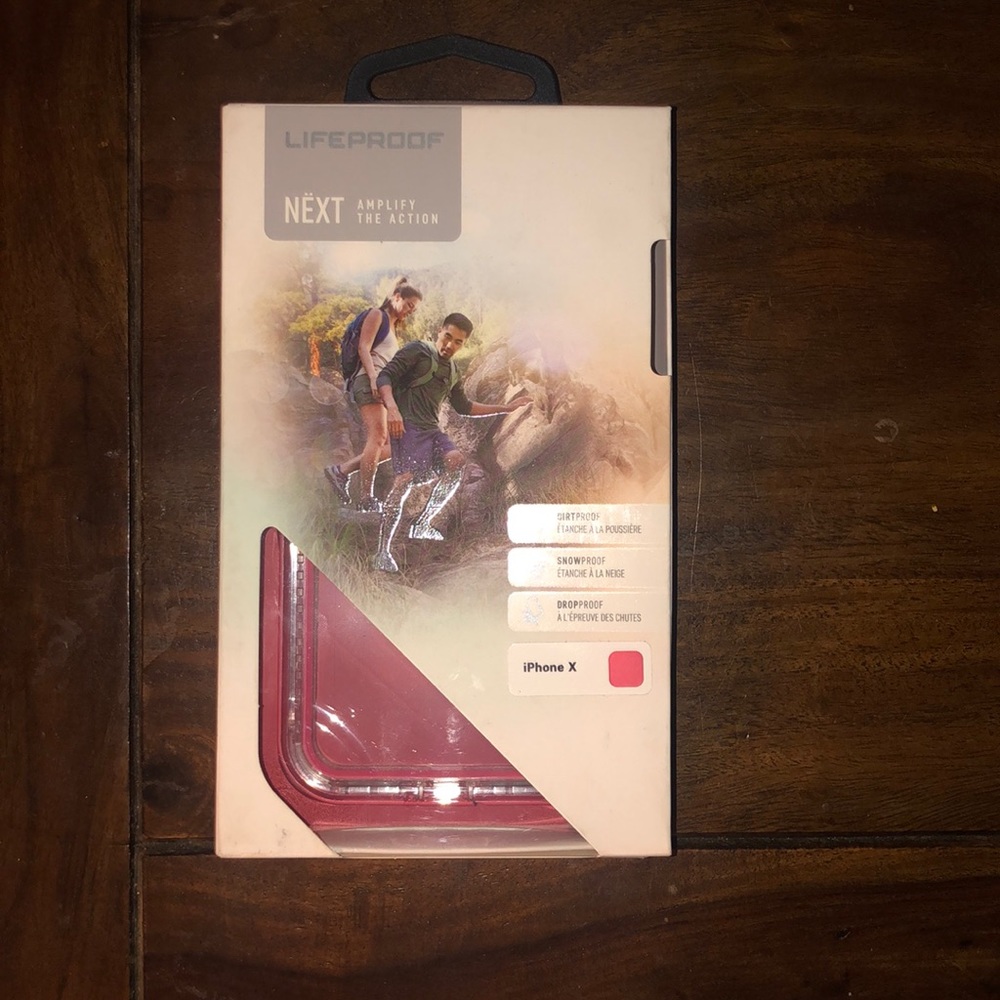 Lifeproof case for iPhone X